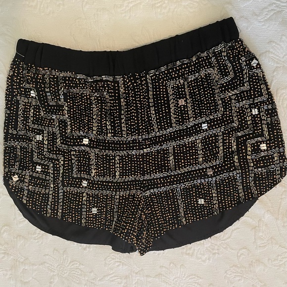 Beaded Raga Shorts - Picture 1 of 5